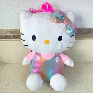 NEW Hello Kitty Holographic Backpack‎ with Adjustable Straps